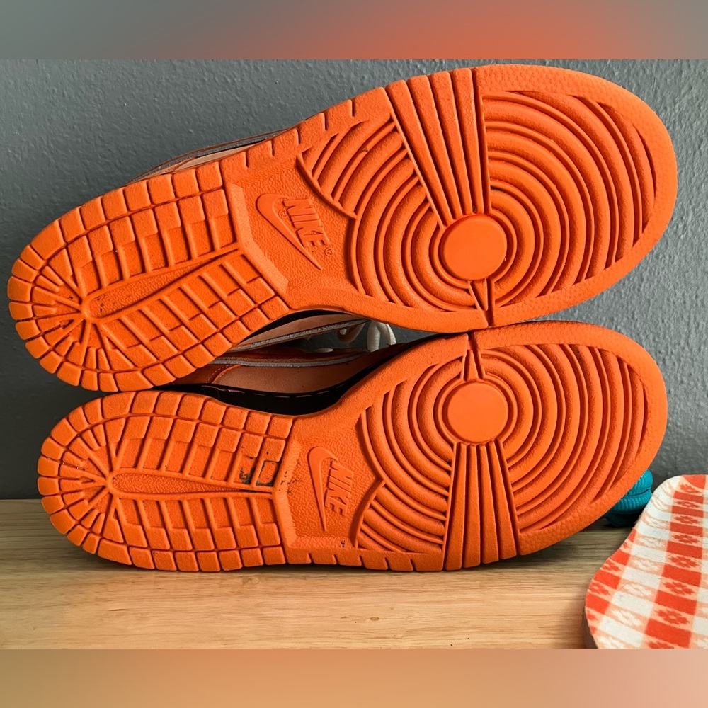 CONCEPTS x Nike Dunk Low SB Orange Lobster RARE Sneakers FD8776-800 🦞 Shoes - Picture 10 of 16